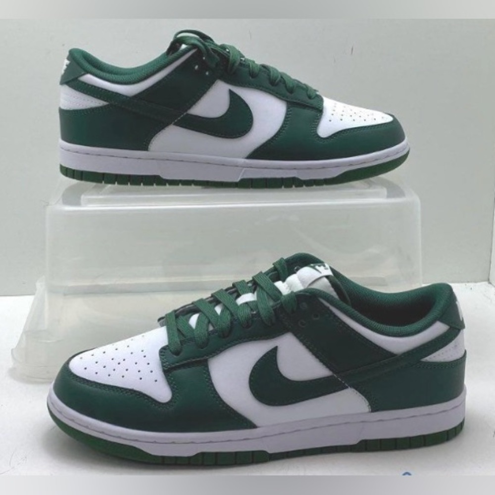 nike dunk lows michigan state satin